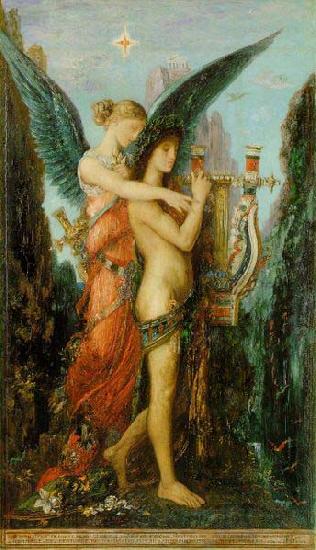 Gustave Moreau Hesiod and the Muse